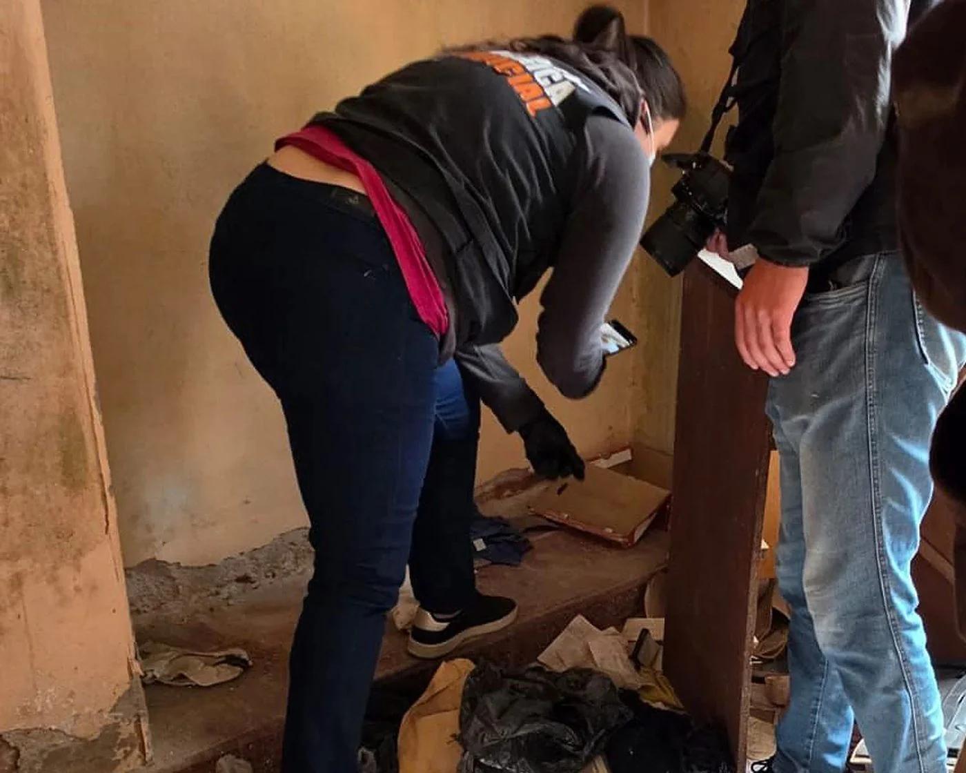 Hallaron restos óseos en el centro de la ciudad