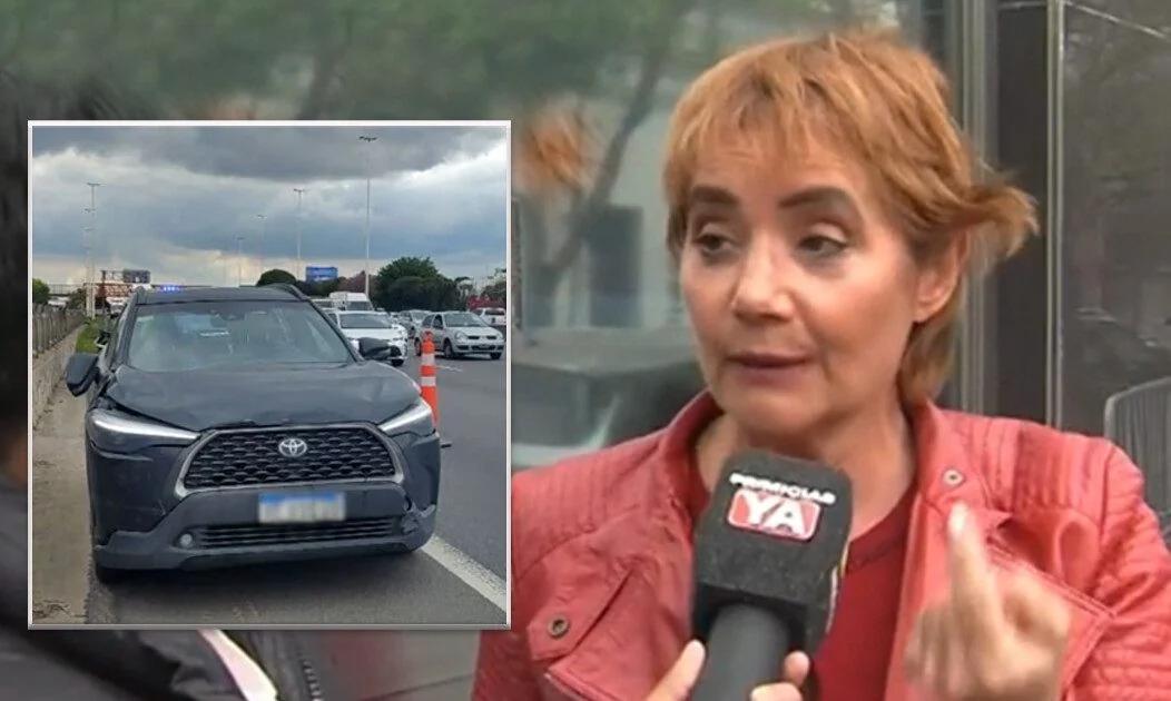Grave siniestro vial involucra a Nancy Pazos en General Paz