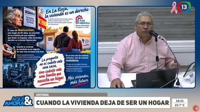 Gabriel Miranday reflexiona sobre la crisis habitacional