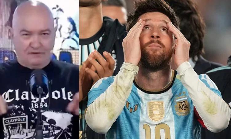 Larry de Clay apunta contra River por el caos en la despedida de Messi