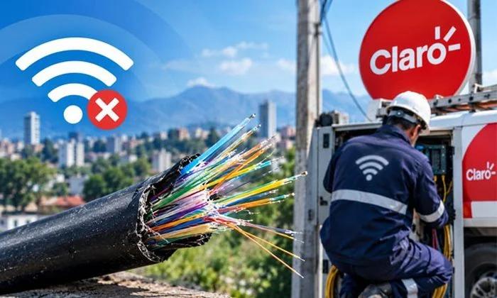 Denuncian a Claro por cortar fibra troncal de Internet Para Todos