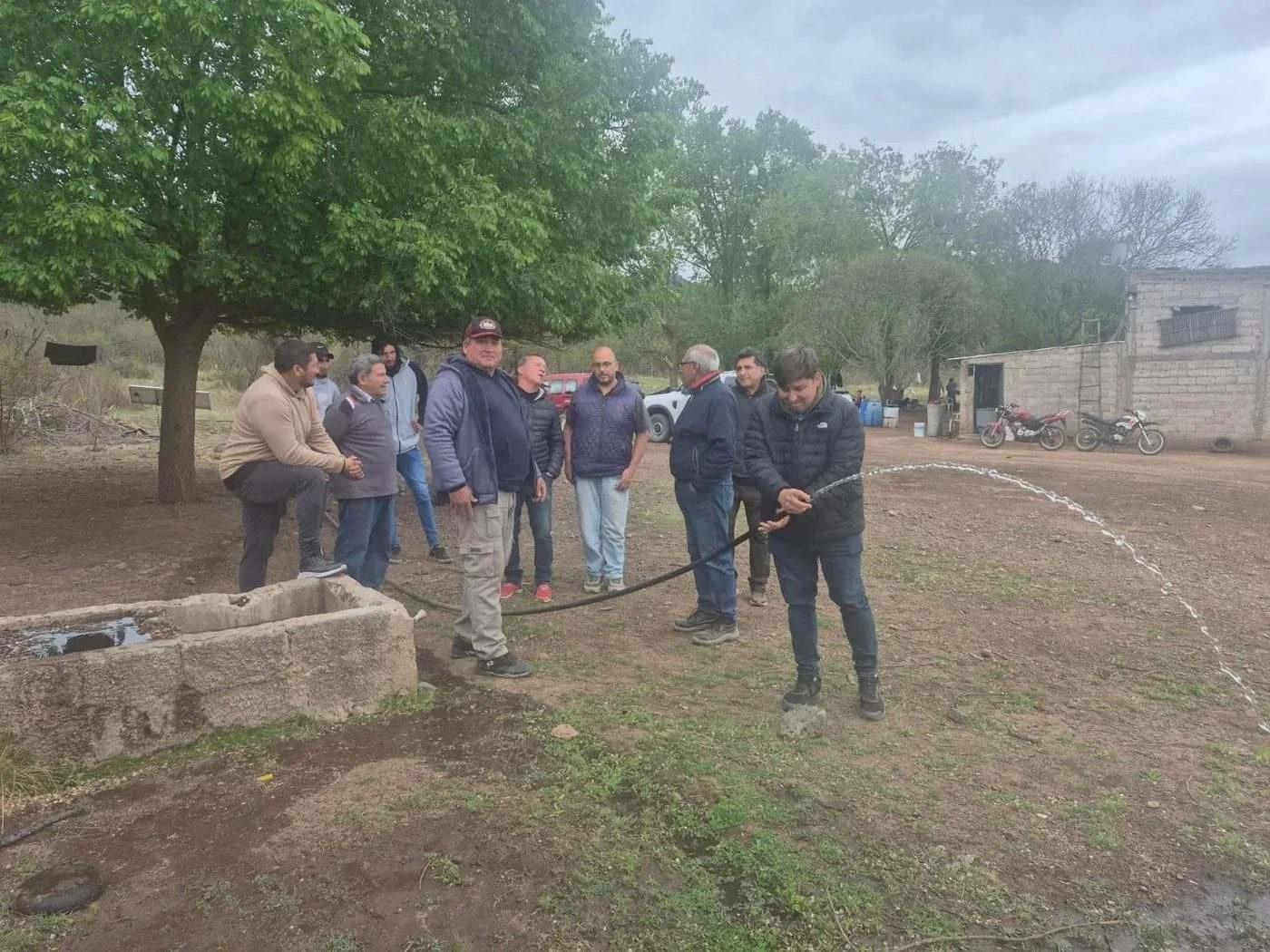 Finalizaron las obras de extensión de red de agua potable en Guanchin