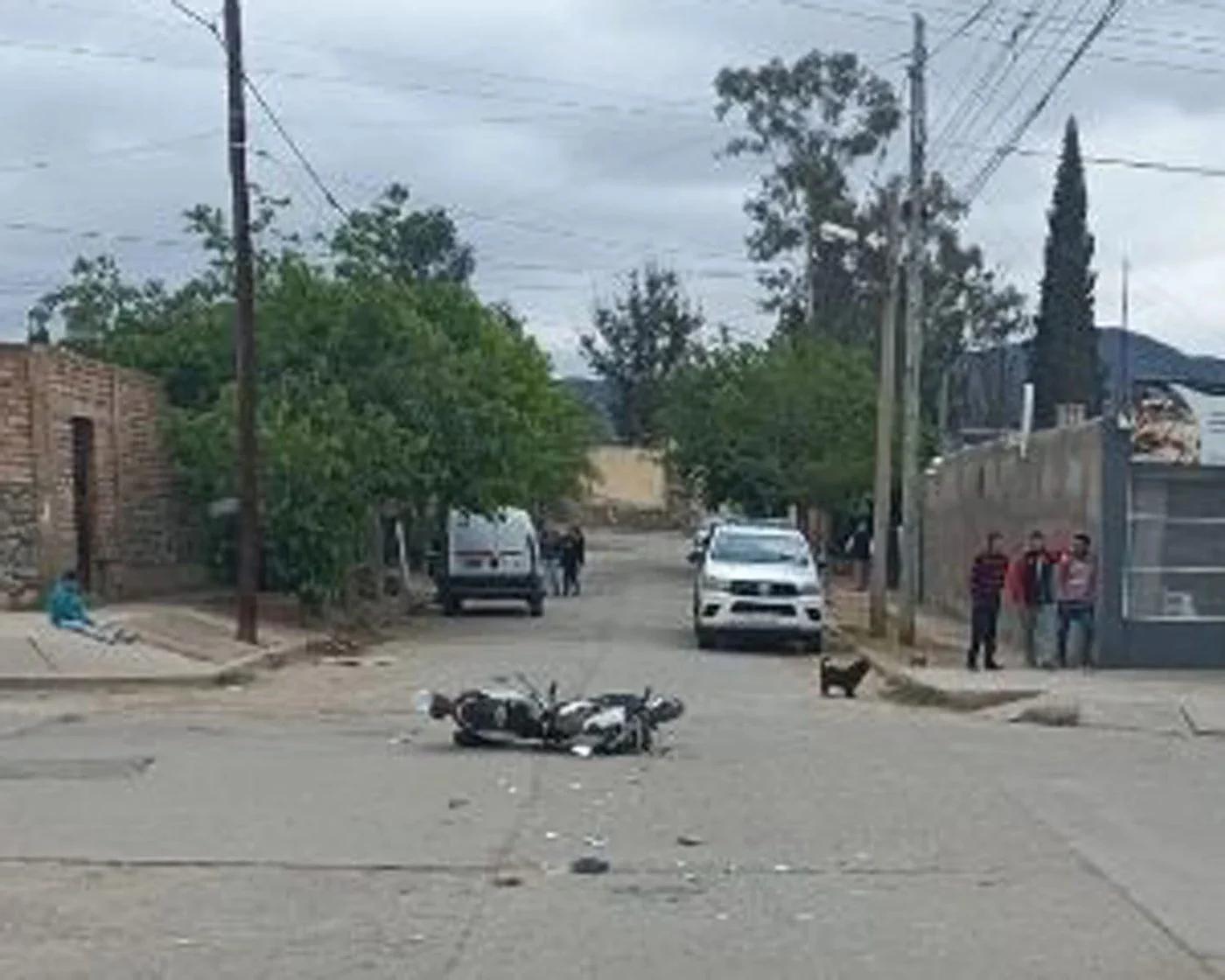 Dos choques en moto en Chilecito dejaron seis heridos