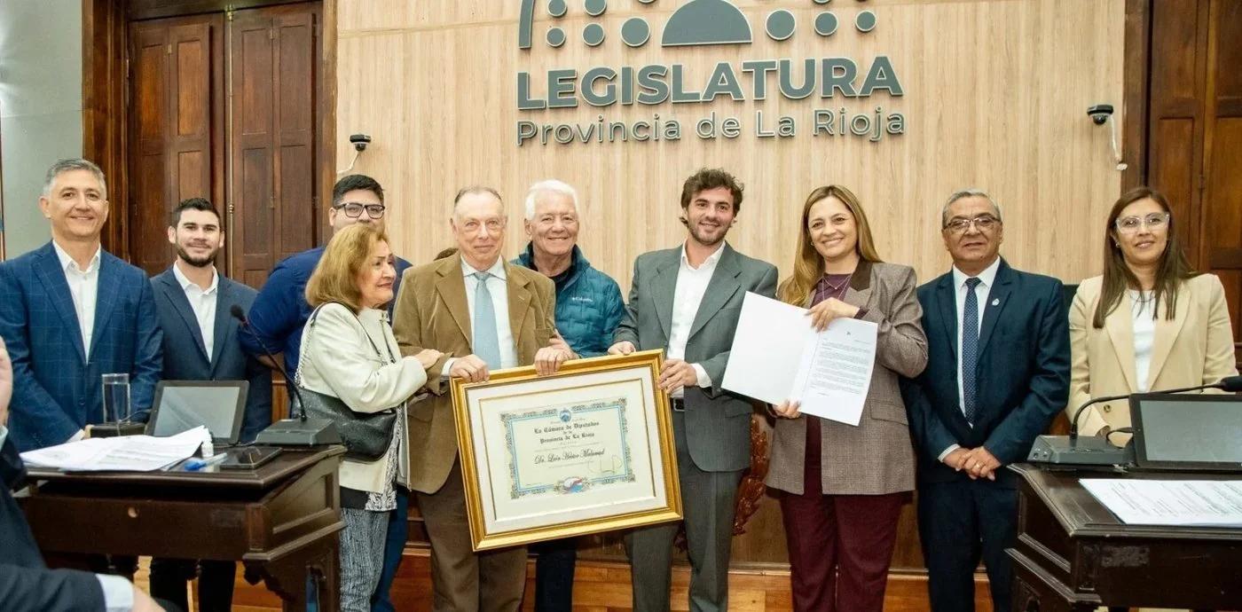Distinguieron al Dr. Malamud por su trayectoria en la formación médica