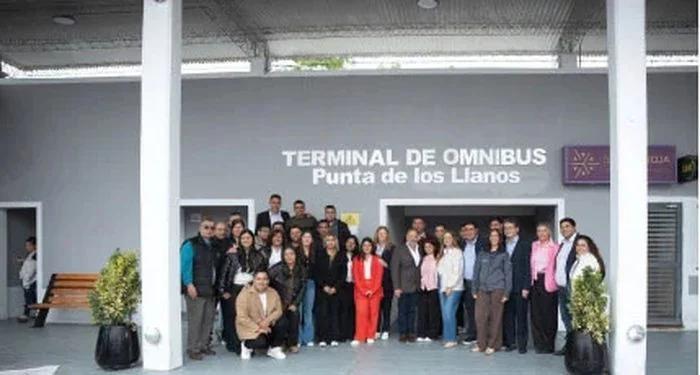 Punta de los Llanos: remodelaron la terminal de ómnibus