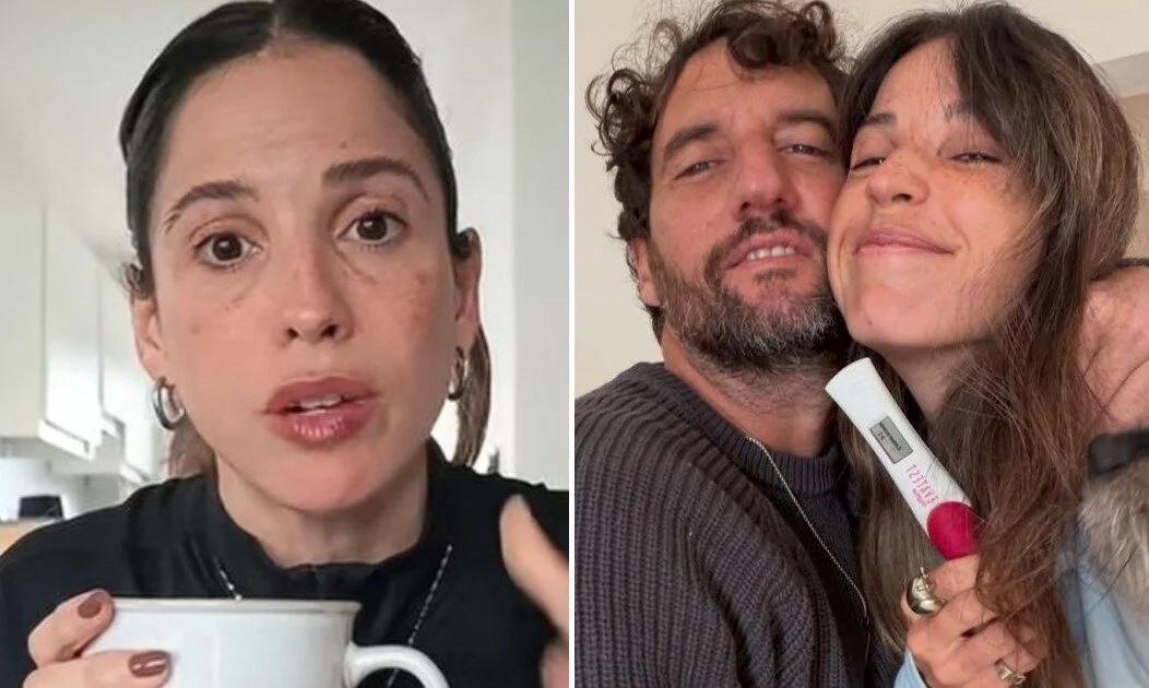 Cande Molfese y su sinceridad sobre el embarazo