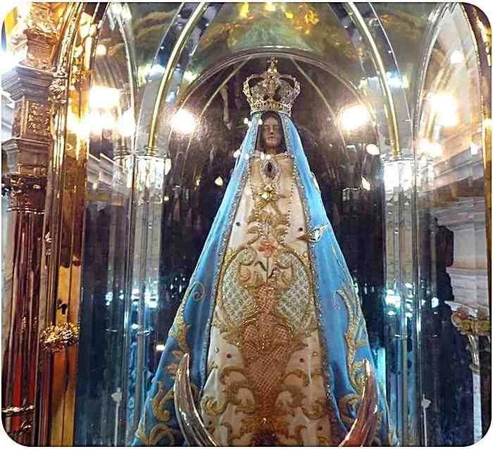 Daños en la Virgen del Valle durante su traslado a La Rioja