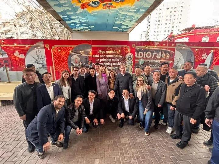 Karina Milei y Diego Santilli recorrieron las obras de Vía Viva en Belgrano