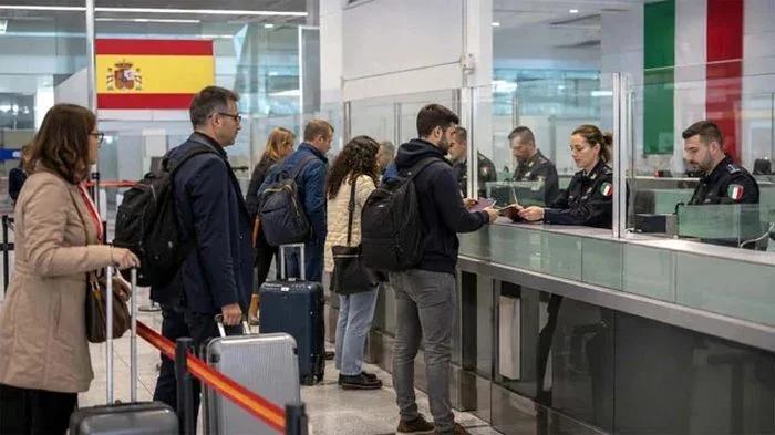 España impone controles de pasaporte a los viajeros de Italia tras la crisis de
