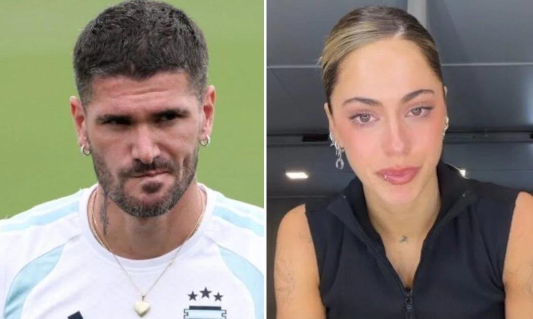 Rodrigo de Paul y Tini Stoessel: amor en medio de la polémica