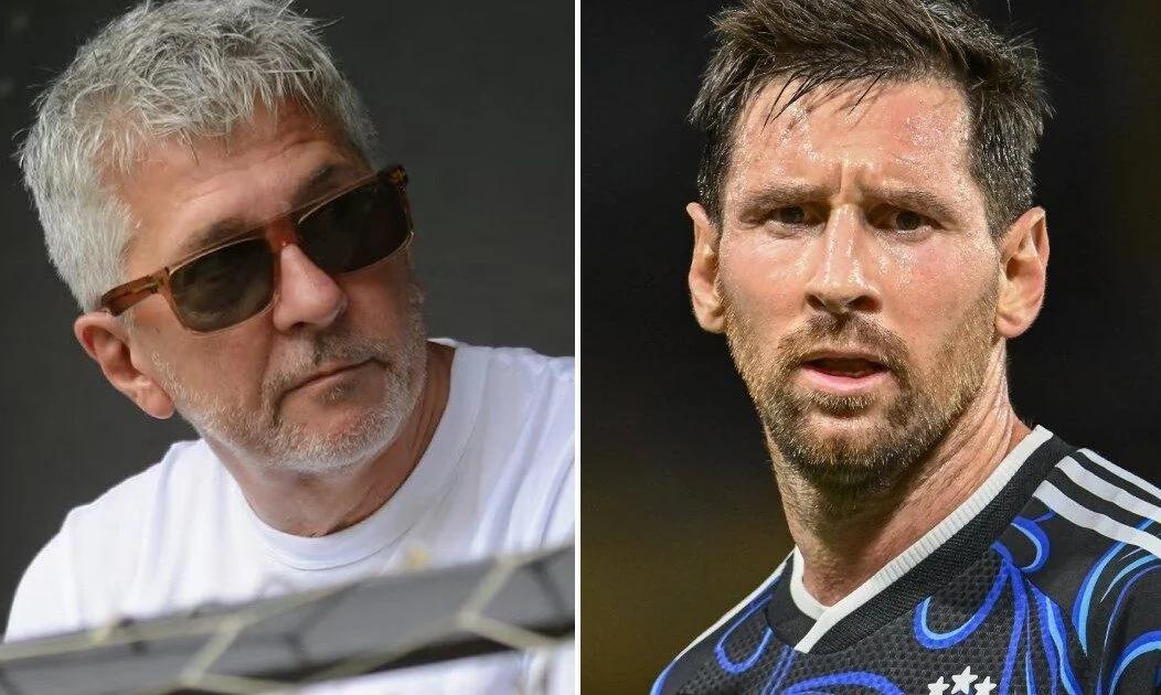 La última e íntima foto de Lionel Messi con su papá, Jorge Messi, antes de su mu