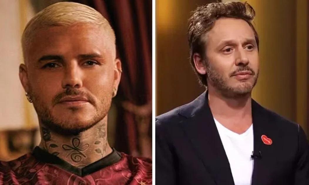 Cruce picante entre Mauro Icardi y Benjamín Vicuña