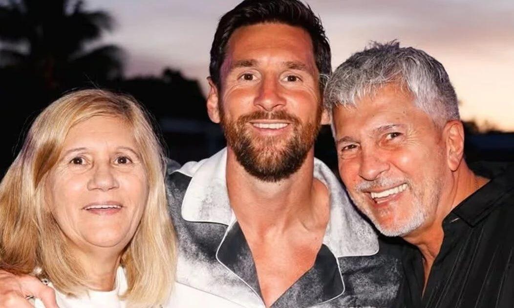 Las fotos de Leo Messi despidiendo a su papá, Jorge Messi: así fue el último adi