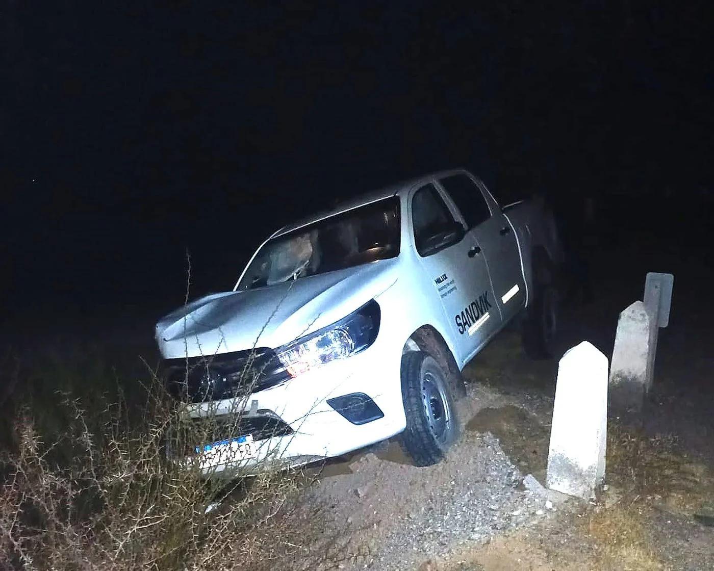 Siniestro vial en Ruta 40: chocó una vaca cerca de Pituil