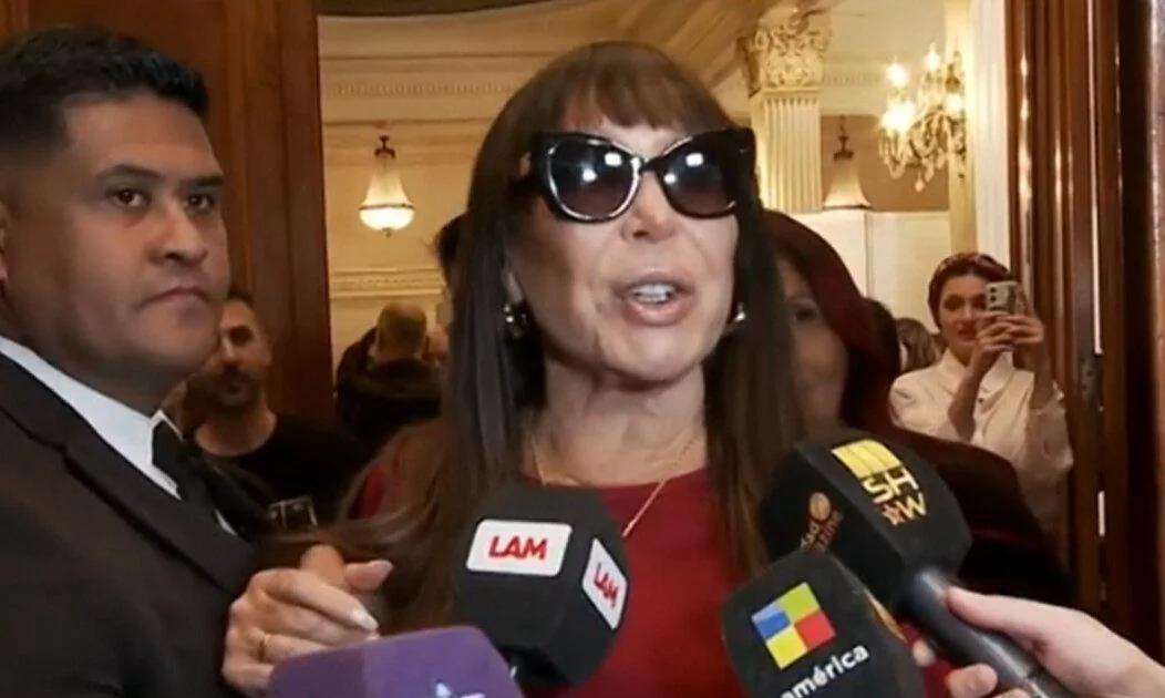 Moria Casan responde a la familia de Luis Vadala