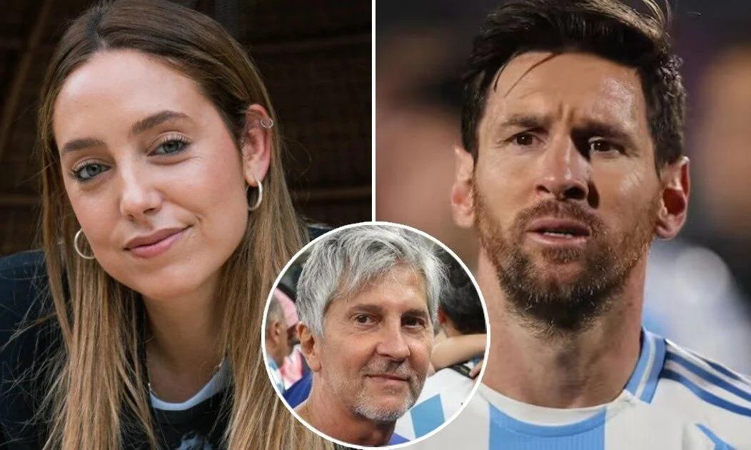 El mensaje que Sofi Martínez le envió a Lionel Messi tras la muerte de su papá: