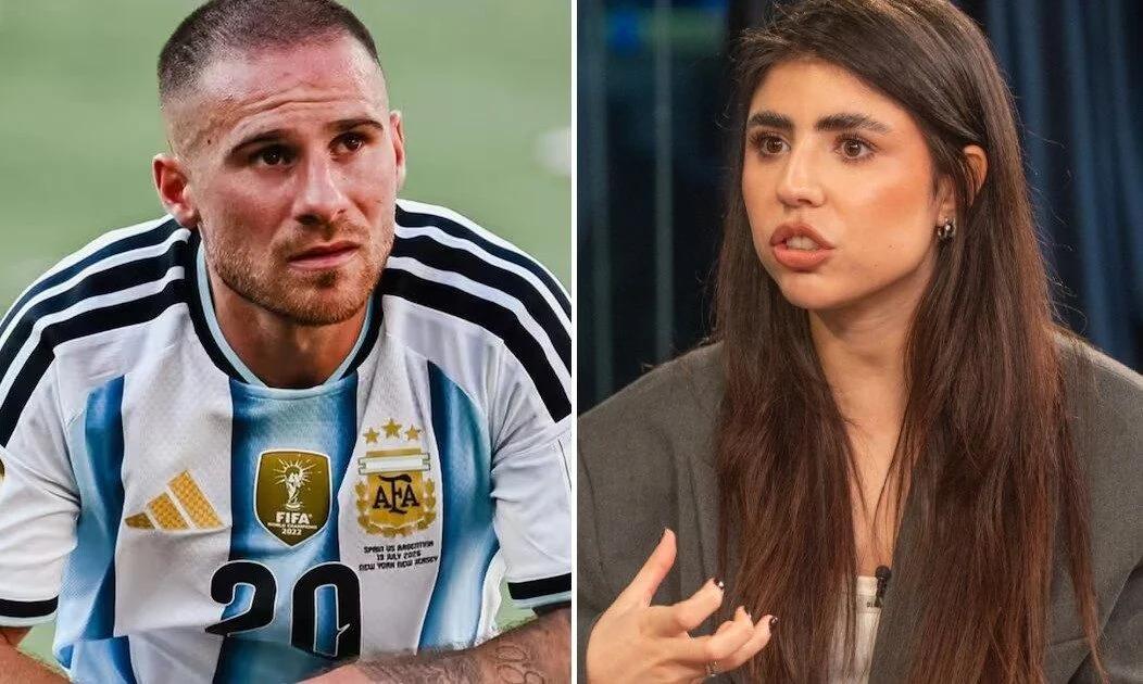 Cami Mayan le pone un freno a la polémica con Alexis Mac Allister