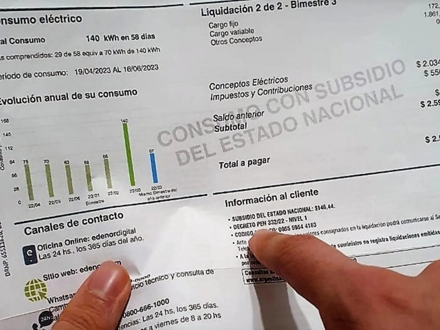 EDELaR confirmó que termina el congelamiento de tarifas y el Gobierno definirá l