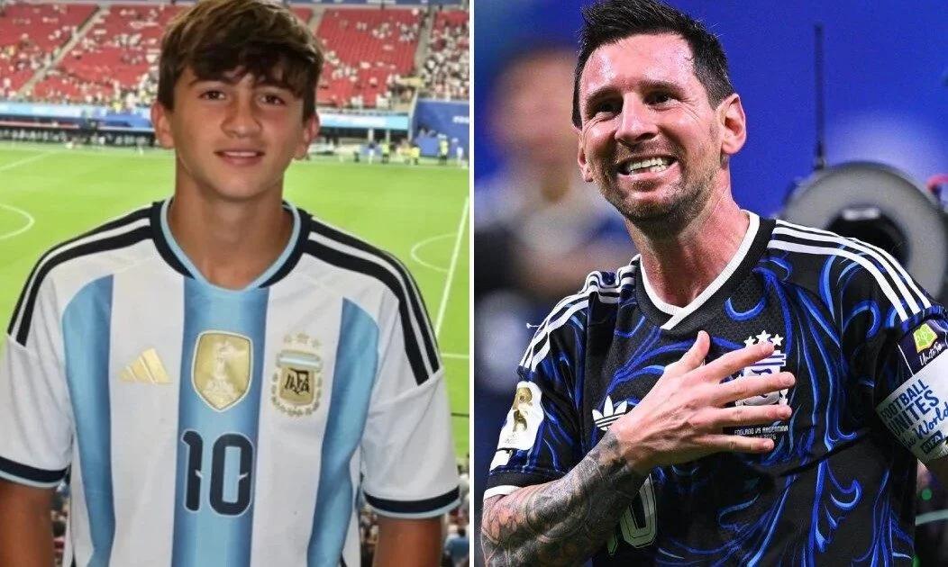 El impactante video de Thiago, el hijo mayor de Lionel Messi, que se viralizó tr