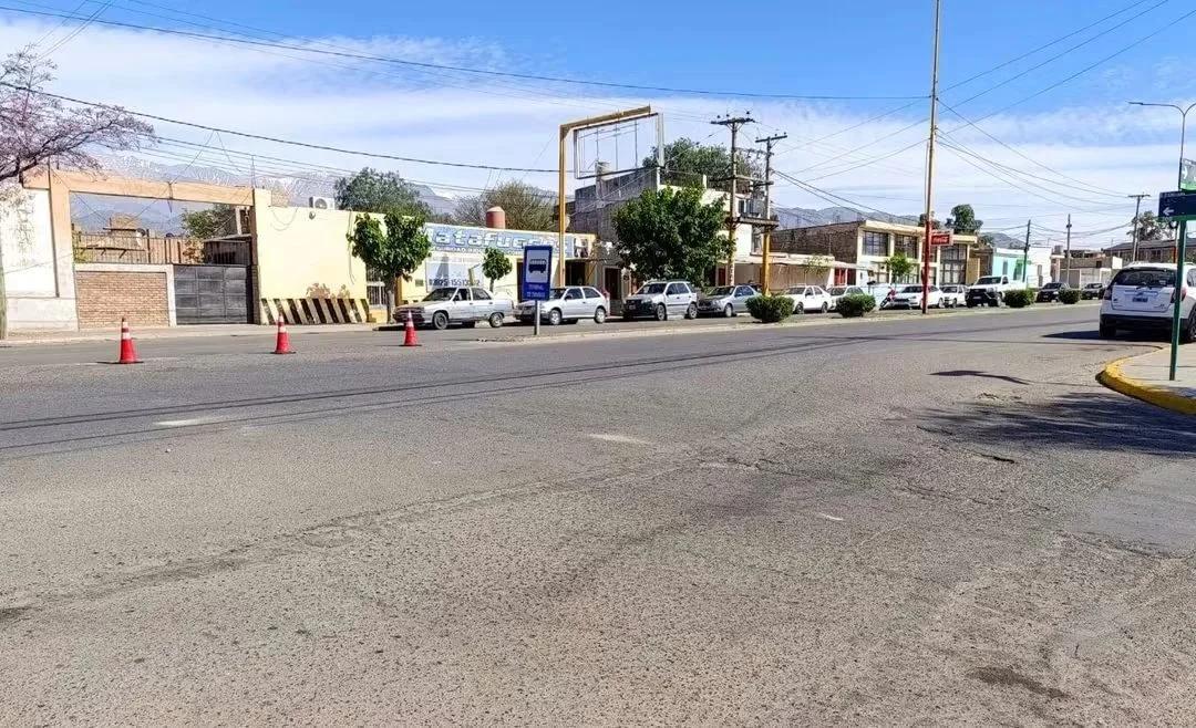 Cambia el sentido de circulación en la calle Colombia de Chilecito