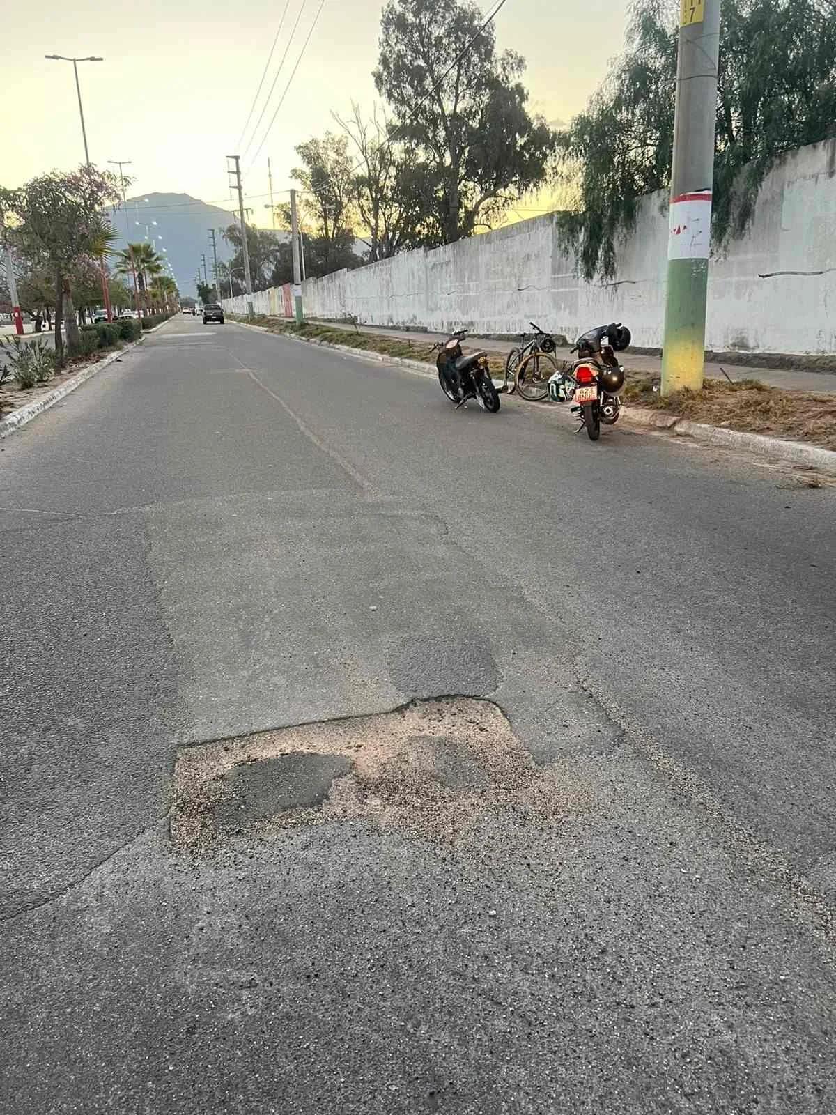 Siniestro vial entre padre e hijo en calle Ejercito Argentino