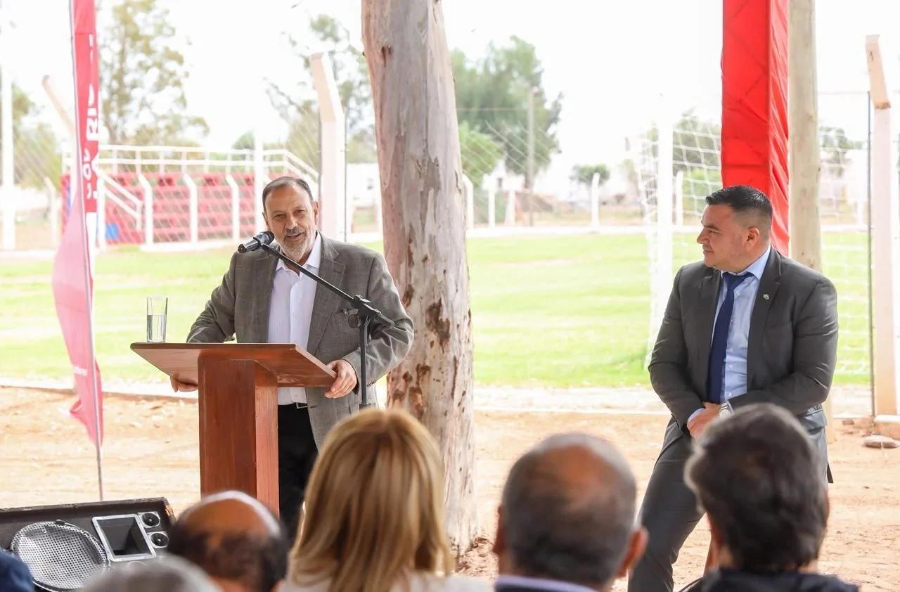 Quintela inauguró obras en el aniversario de Independencia
