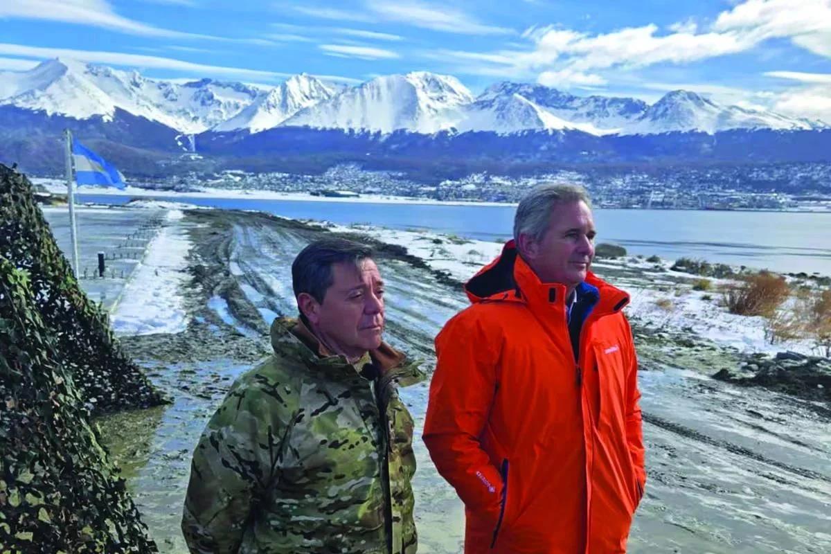 Quirno y Presti visitaron el predio de la futura Base Naval Integrada