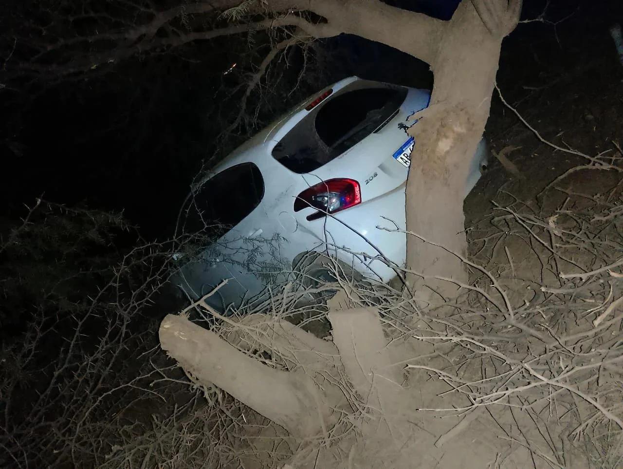 Despistó y chocó con 2,27 g/l de alcohol en sangre