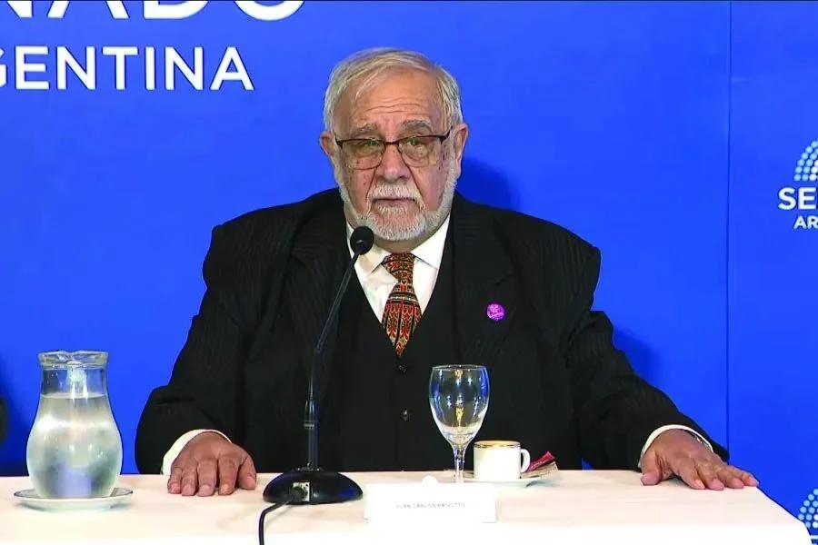 Falleció el senador nacional Juan Carlos Pagotto