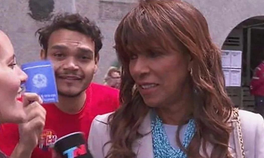 El tenso momento de Anama Ferreira en plena cobertura electoral