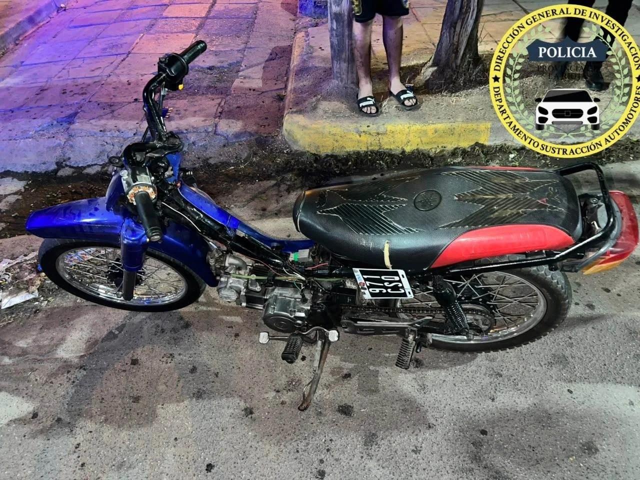 Secuestraron una moto con pedido de captura en la Capital