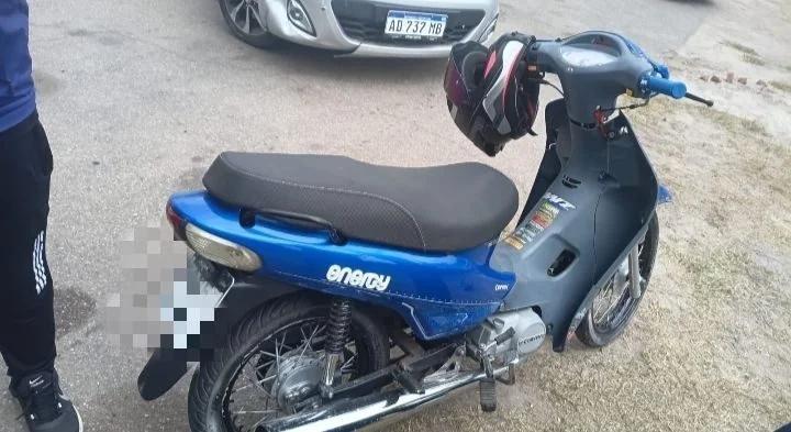 Siniestro vial en el barrio Juan Ramírez de Velasco