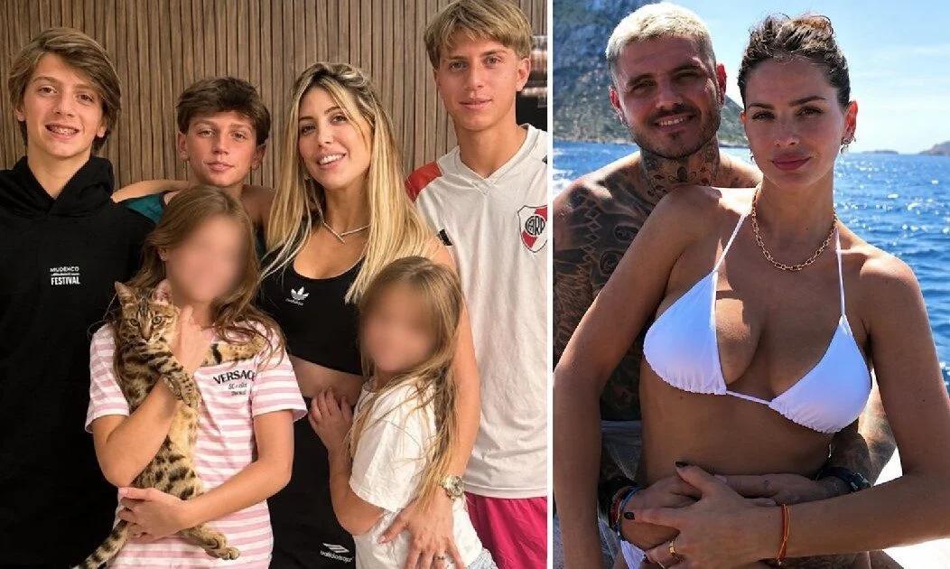 Los hijos de Wanda Nara se burlaron de la China Suárez en un video viral