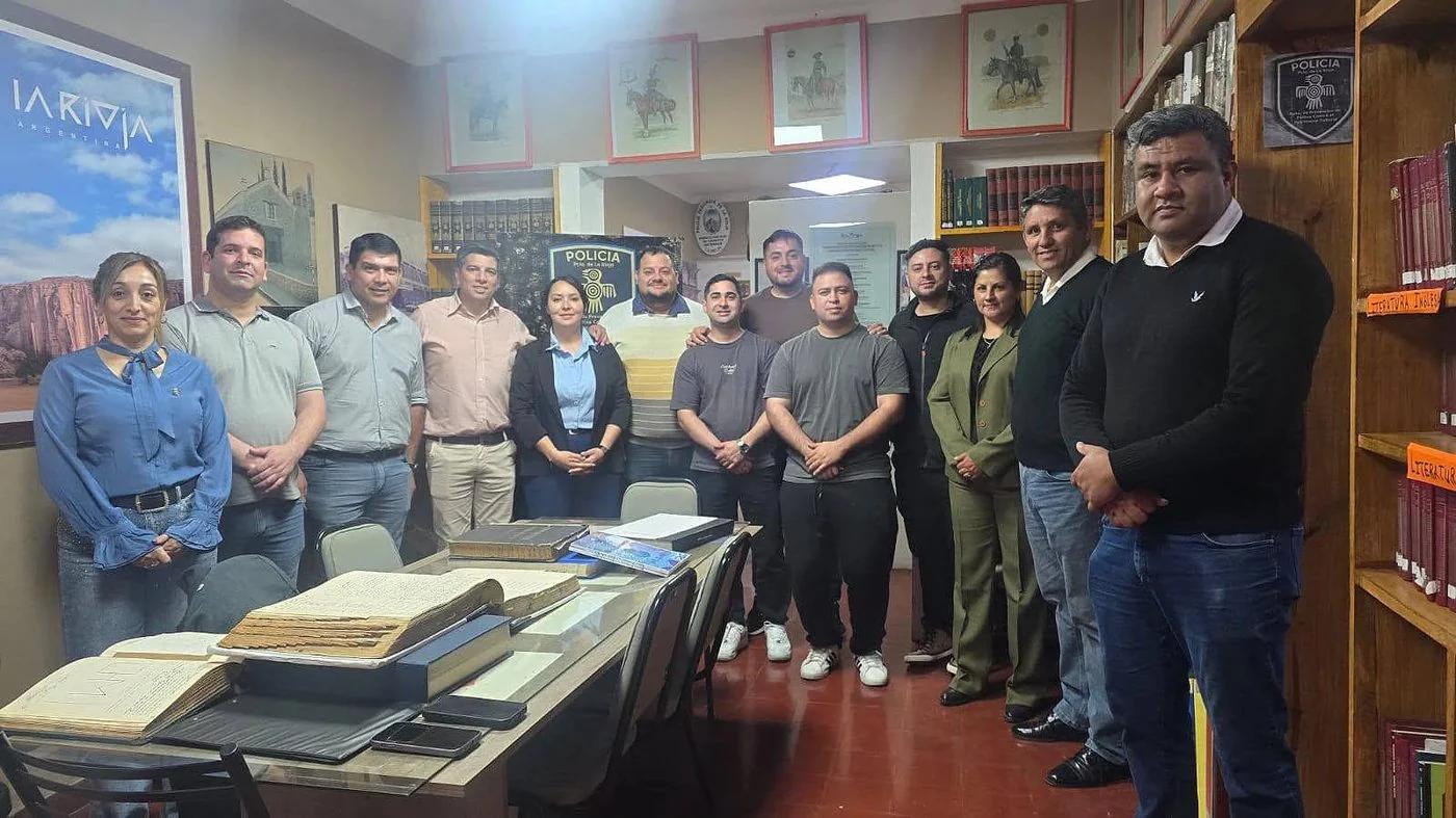Intercambio profesional entre fuerzas policiales en La Rioja
