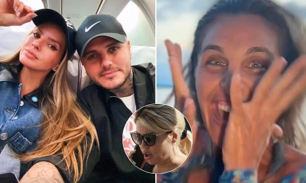 Ivana Icardi celebra el fin del matrimonio de Mauro y Wanda