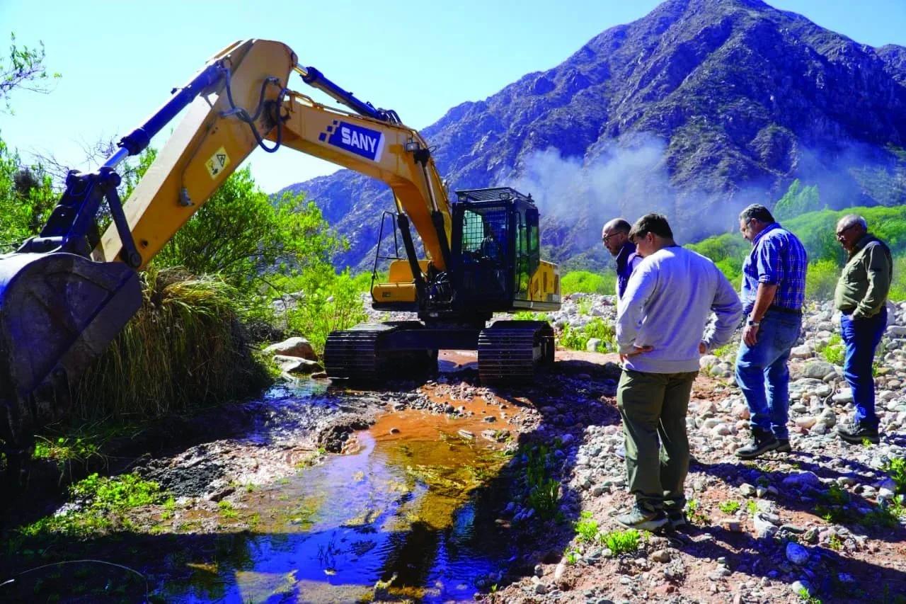 Nuevas obras de agua potable en Miranda
