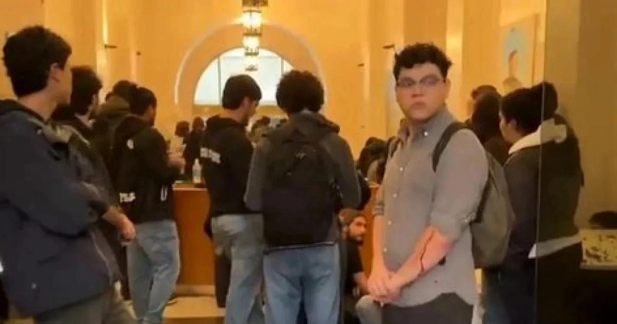 Estudiantes tomaron el Palacio Pizzurno en reclamo por el presupuesto