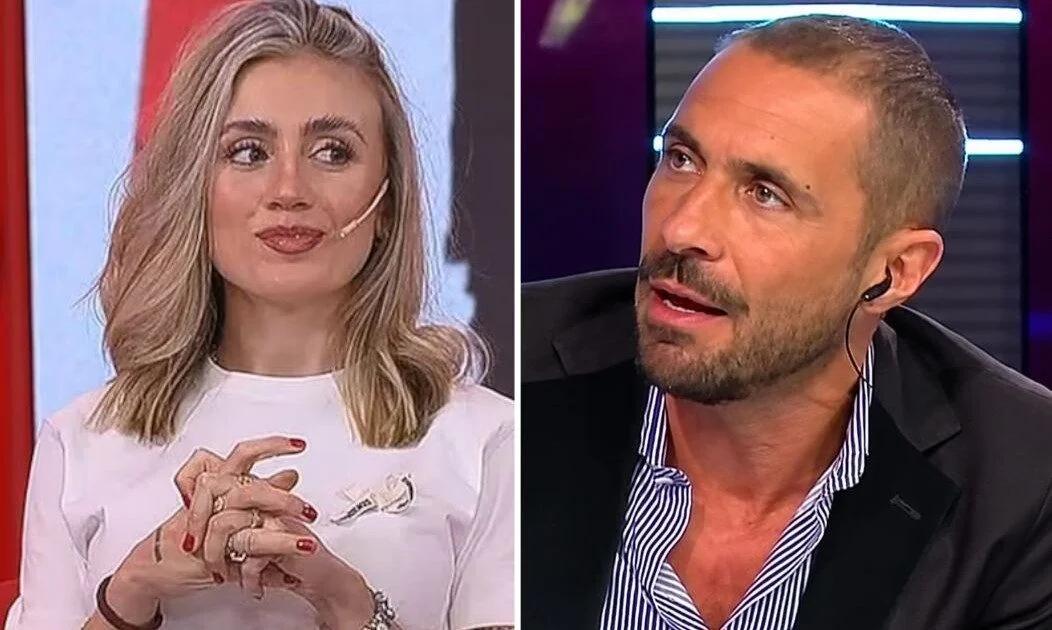 Cruce en ESPN: Martín Souto y Morena Beltrán en el centro de la polémica