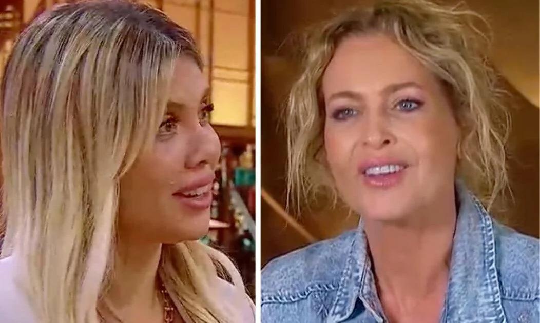 Cruce picante: Wanda Nara y Karina Mazzocco cara a cara en MasterChef