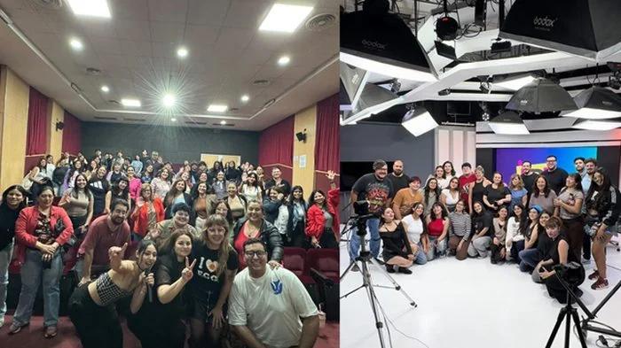 Tania Wed capacitó a estudiantes y emprendedores en el taller de streaming Prend