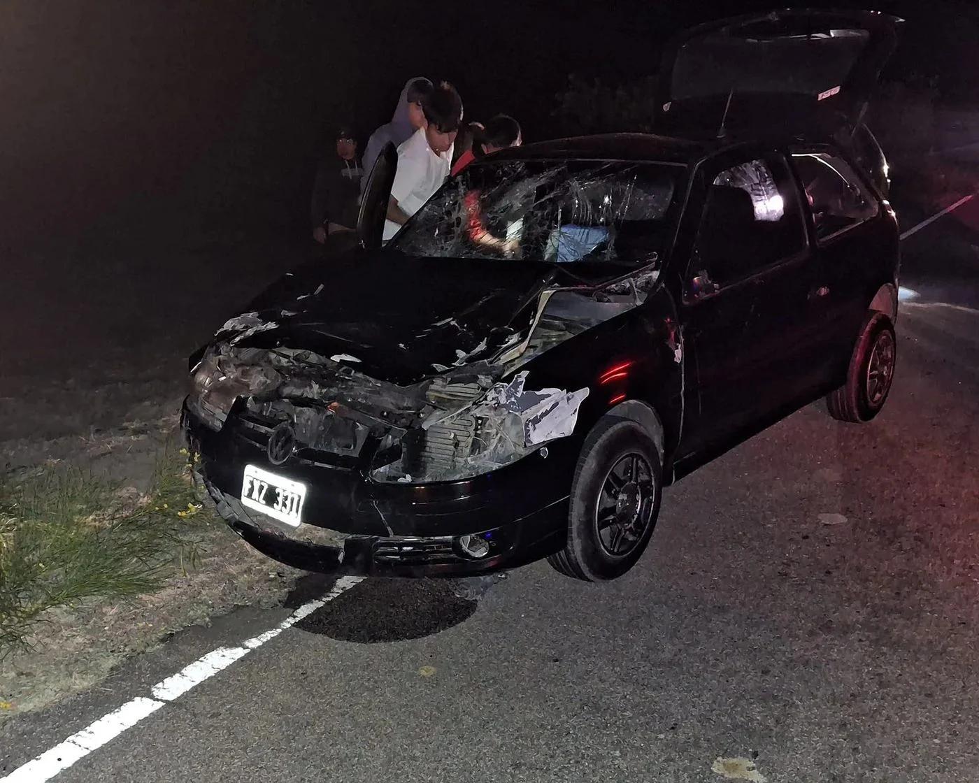 Siniestro vial en Ruta 30: una mujer resultó herida tras chocar con un animal