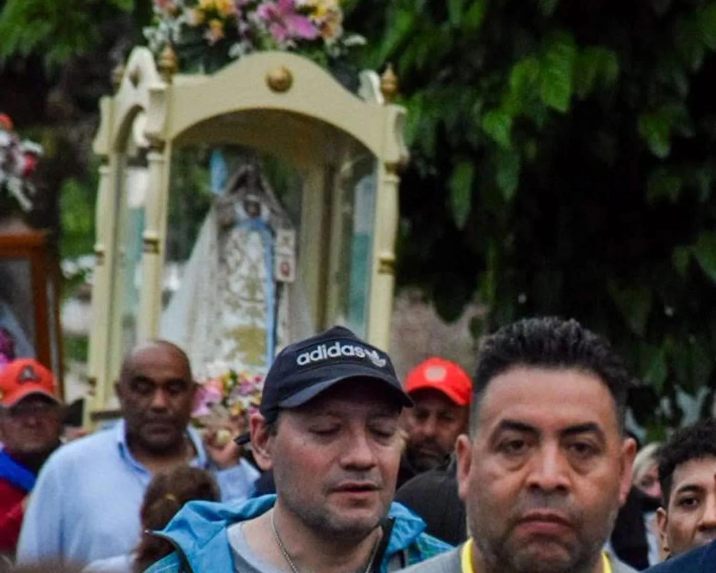 Multitudinaria bienvenida a la Virgen India en su regreso a Sanagasta