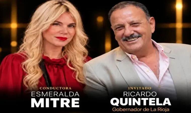 Ricardo Quintela habló de su trayectoria y los Chachos con Esmeralda Mitre