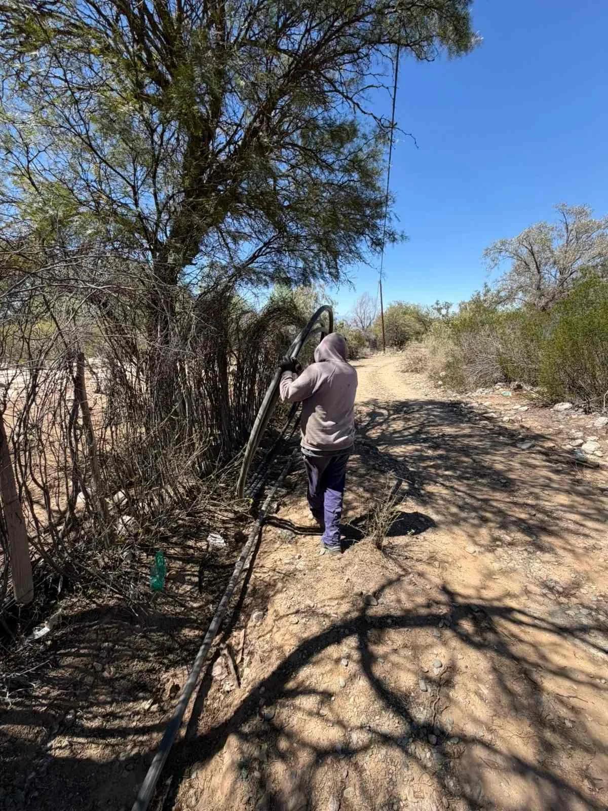 Ampliaron la red de agua potable en Santa Florentina