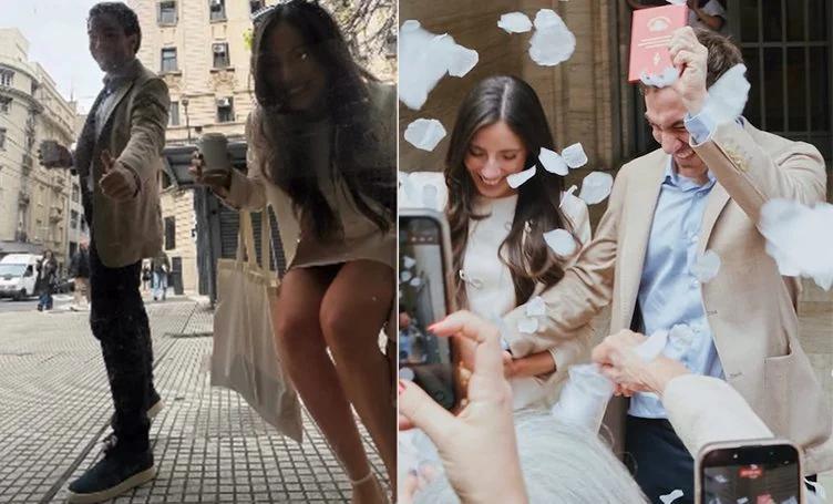Sofía Terrile dio el sí: casamiento sorpresa bajo la lluvia