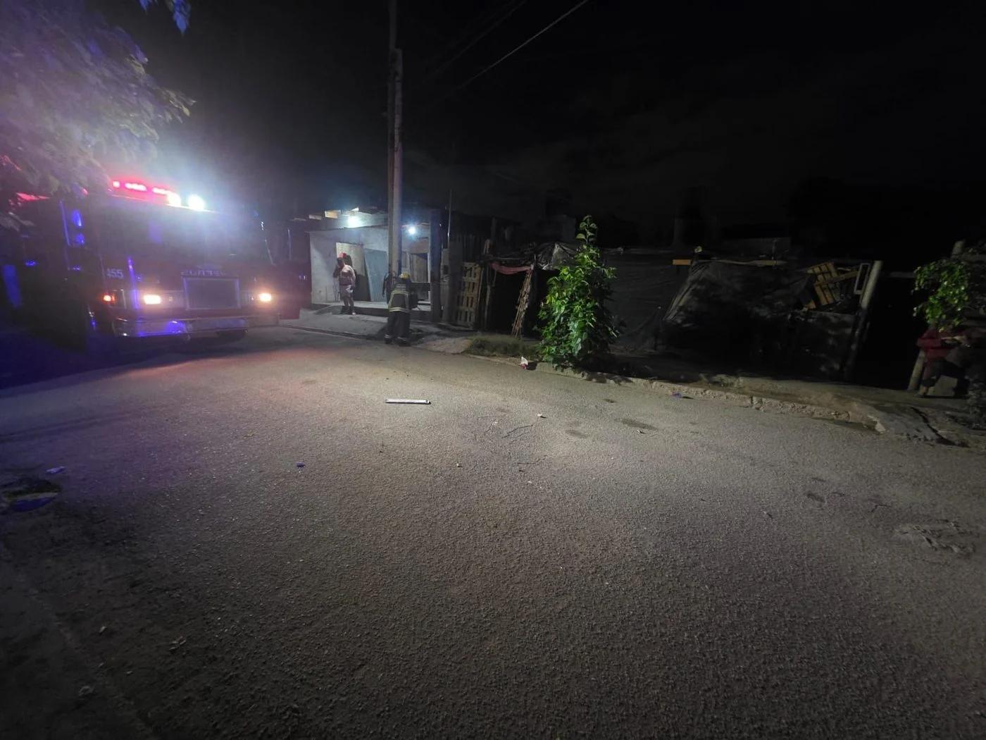 Incendio en una vivienda del barrio Parque Industrial