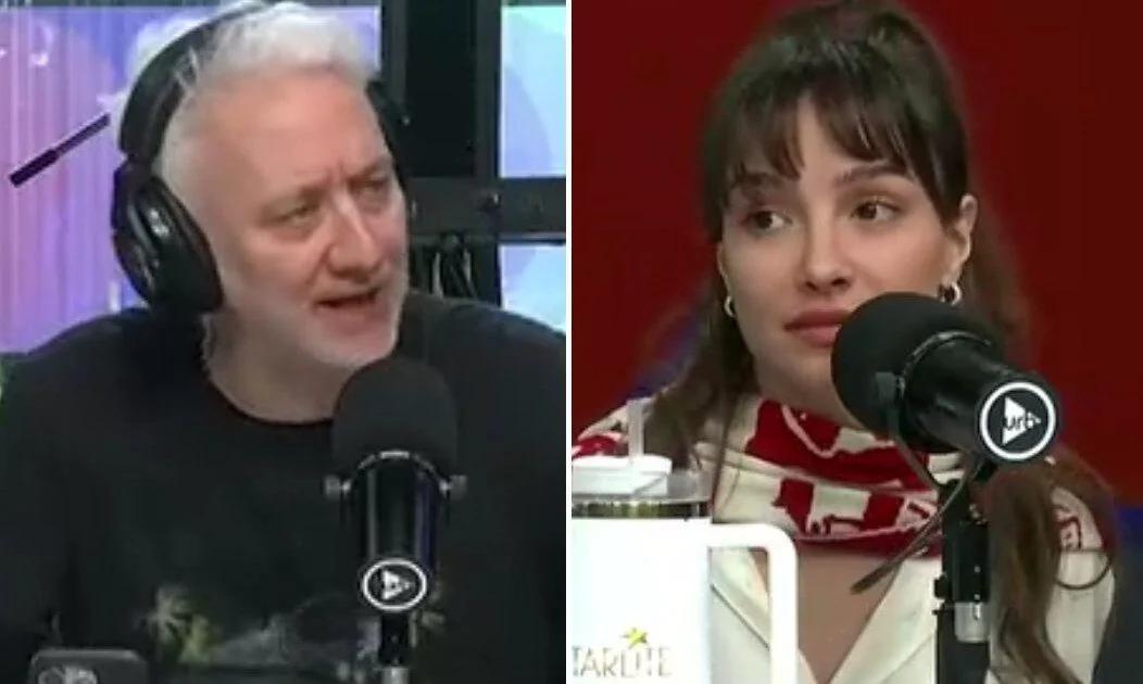 Momento de tension entre Andy Kusnetzoff y Brenda Asnicar