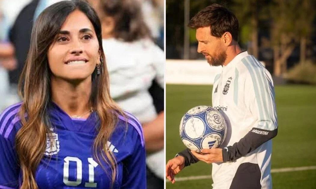 El emotivo gesto de Antonela Roccuzzo antes del último partido de Messi