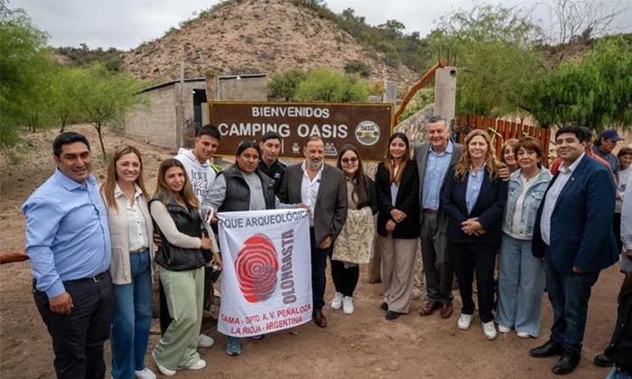 Inauguraron el camping El Oasis en Alcázar